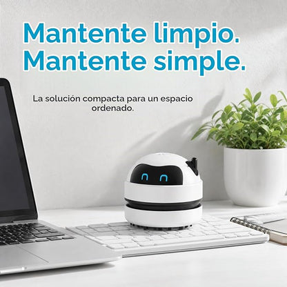 Mini Aspiradora de Escritorio + Cabezal Extra Gratis